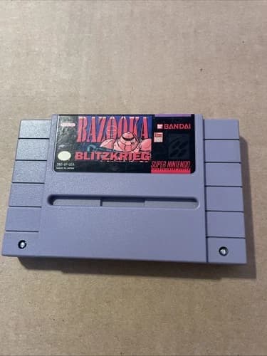 Bazooka Blitzkrieg (Super Nintendo Entertainment System, 1992)