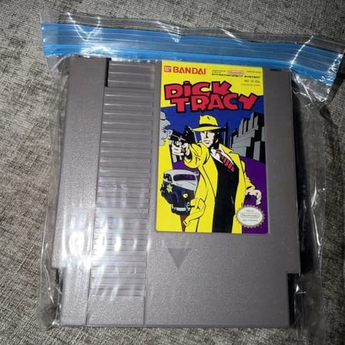 Dick Tracy (Nintendo NES, 1990) Cartridge Only- Tested