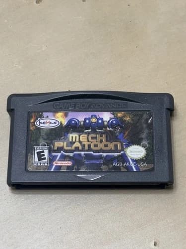 Mech Platoon GBA Game Boy Advance 2001 Authentic Tested Cartridge Only Clean