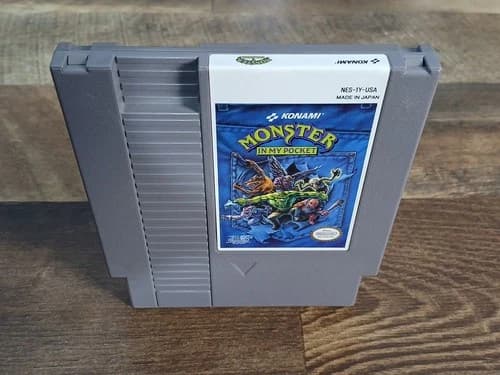 Monster In My Pocket (Nintendo NES) Game Only - Tested - Clean!