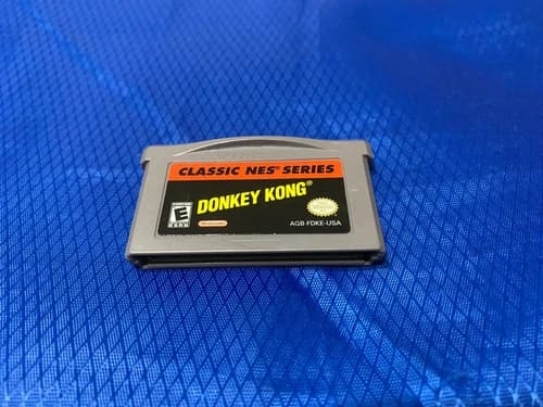 Donkey Kong Classic NES Series (Nintendo Game Boy Advance, 2004) tested