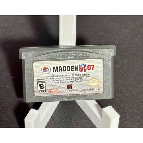 Madden NFL 07 Game Boy Advance GBA Authentic Cartridge Tested