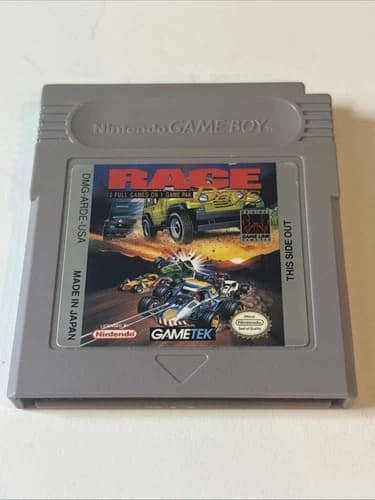 Race Days Nintendo Game Boy Game Cartridge Only Tested Authentic Gametek