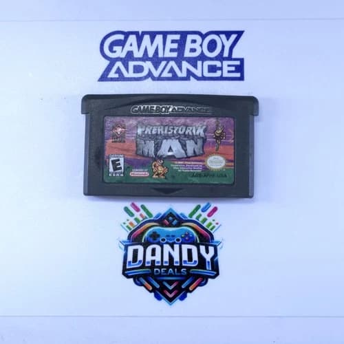 Prehistorik Man GBA Authentic, Tested - GameBoy Advance
