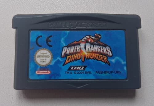Power Rangers Dino Thunder - Game Boy Advance Game - Nintendo GBA