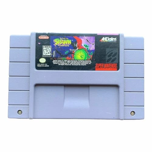 Spawn SNES Video Game Vintage Tested Working