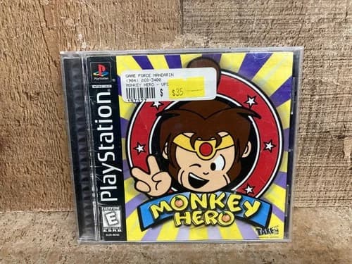 Monkey Hero (Sony PlayStation 1, PS1 1999) CIB Complete with Disc Manual Case
