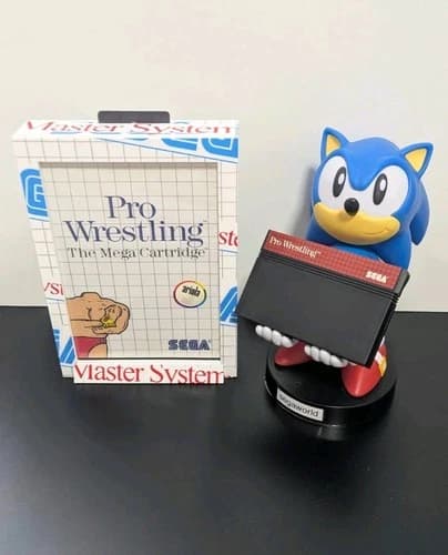 SEGA Master System PRO WRESTLING Retrogame Ariola Soft