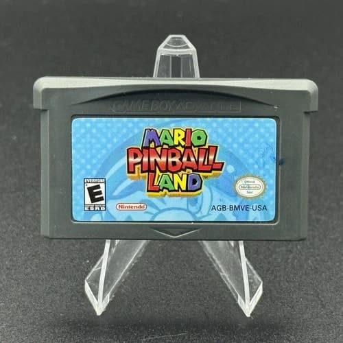 Mario Pinball Land - Nintendo Game Boy Advance GBA Cartridge Only TESTED