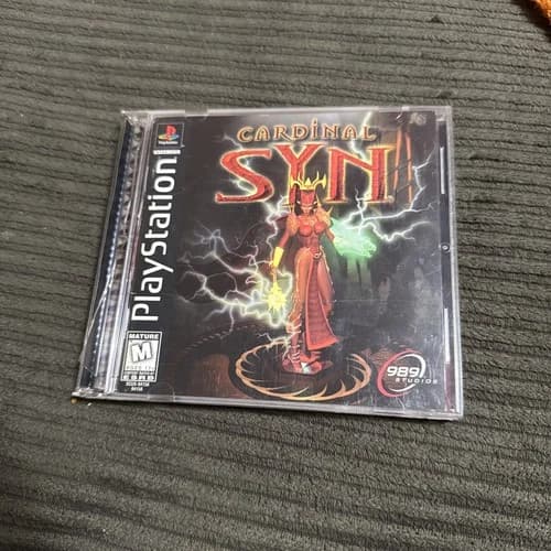 Cardinal Syn (Sony PlayStation 1, 1998) Complete CIB W/ Reg Card