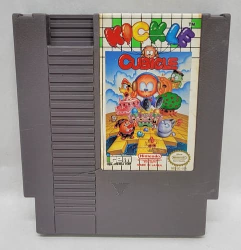 Kickle Cubicle - Nintendo NES - Game Cart - Tested