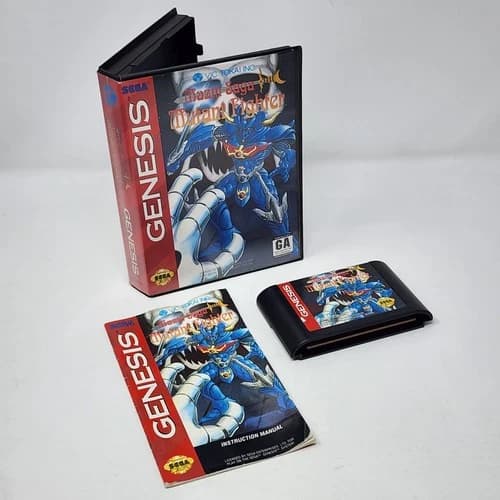 Mazin Saga Mutant Fighter (Sega Genesis) Complete CIB, Authentic & TESTED