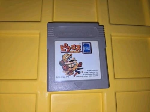 Mario's Picross 2 For Nintendo Gameboy Authentic Tested
