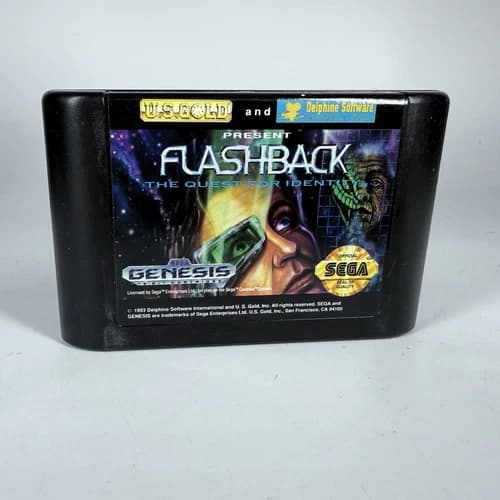 Flashback: The Quest for Identity Sega Genesis Cart Only!