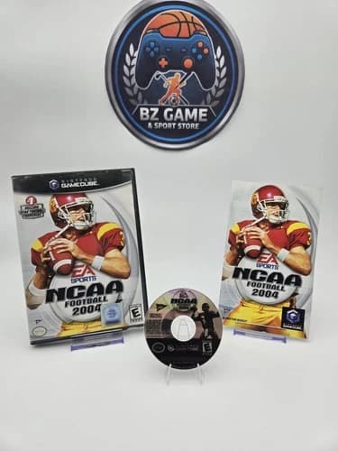 Nintendo GameCube NCAA Football 2004 Complete CIB, Tested Working