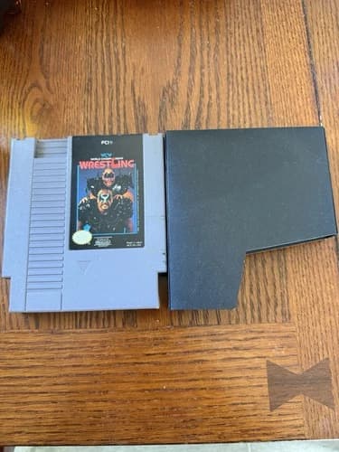 WCW World Championship Wrestling NES Nintendo Original Classic Authentic Tested
