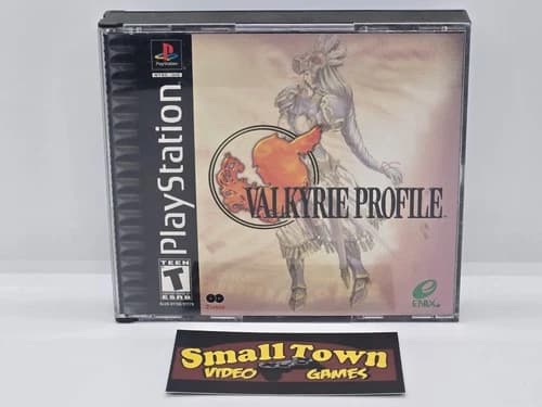 Valkyrie Profile Black Label Playstation PS1 CIB