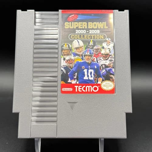 NES Tecmo Super Bowl Decades 2000-2009