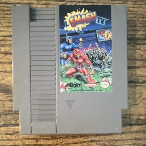 Acclaim Entertainment Smash T.V. Nintendo NES Game Cartridge NTSC-U/C US/Canada