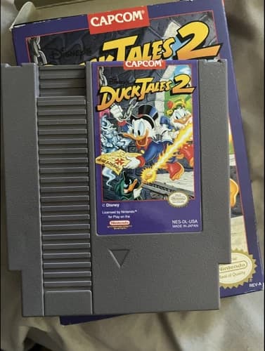 Duck tales 2 nes complete Box