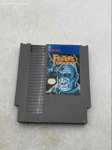 Vintage Nintendo Entertainment System Fester's Quest Video Game Cartridge