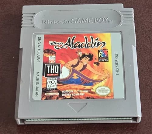 Disney's Aladdin - Nintendo Game Boy - Tested & Working Cartridge Only
