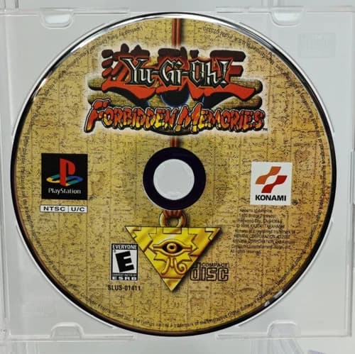 Yu-Gi-Oh Forbidden Memories Playstation 1 PS1 2001 Disc Only Tested
