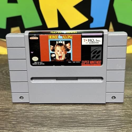 Home Alone (Super Nintendo, 1991) SNES, Cartridge Only Authentic