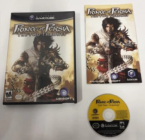Prince of Persia Two Thrones GC CIB W/ Manual - GameCube