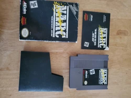 Acclaim NARC NES Shooter Game NTSC-U/C with Box and Manual Included