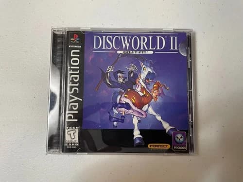 Discworld II: Mortality Bytes complete with registration cib playstation 1 ps1