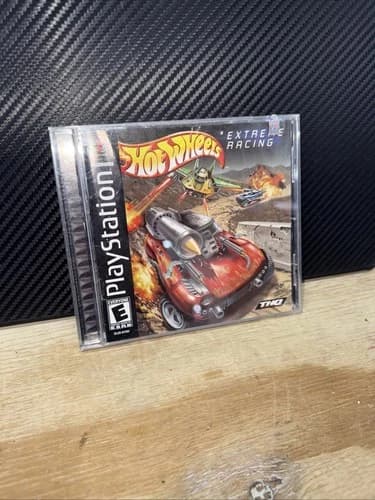 Hot Wheels: Extreme Racing PlayStation PS1 Game Complete CIB Tested Working