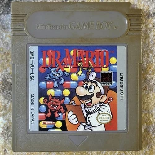 Dr Mario Cartridge - Nintendo Game Boy **TESTED**