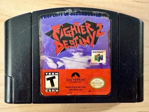 Fighter Destiny 2 (Nintendo 64, 2000) N64 Cart Only Authentic Tested