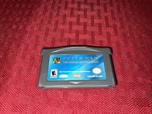 Peter Pan: The Motion Picture (Nintendo Game Boy Advance GBA) Authentic & Tested