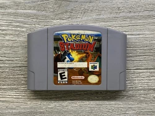 Pokemon Stadium Nintendo 64 N64 - Authentic Cleaned & Tested! PINS CLEANED!
