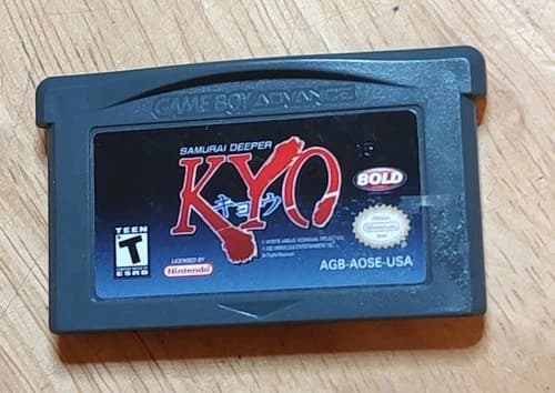 Samurai Deeper Kyo Game Boy Advance GBA - Authentic & Tested US Version 🥷😎🎮🔥