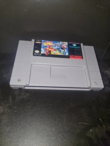 Super Nintendo Plok Game Cartridge SNES
