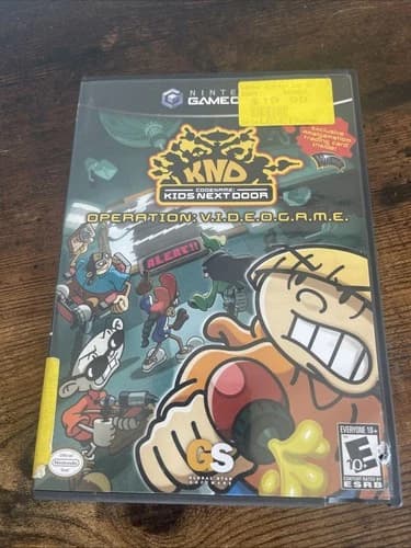 Codename: Kids Next Door Operation: V.I.D.E.O.G.A.M.E - Gamecube CIB TESTED