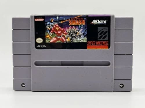 Super Smash T.V. SNES (Super Nintendo Entertainment System, 1992) Cart Only