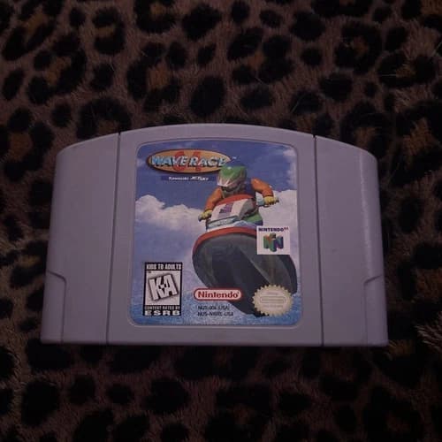 WAVE RACE 64 N64 NINTENDO 64 AUTHENTIC *CLEAN LABEL/BACK HAS STICKERS*