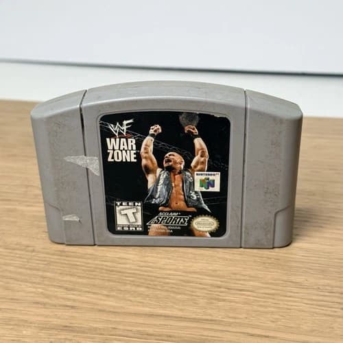 WWF War Zone (N64 Nintendo 64, 1998) Tested & Working N64 Authentic Cart Only
