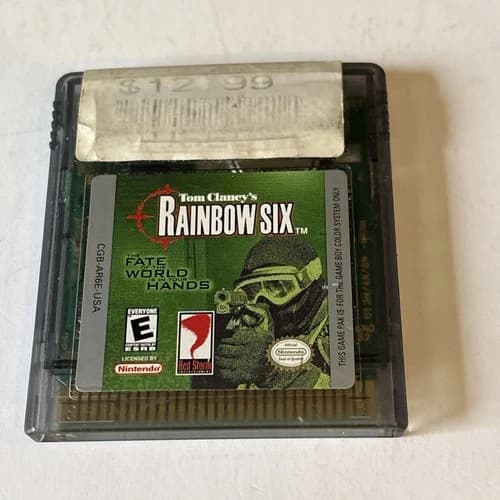 Tom Clancy's Rainbow Six (Game Boy Color, 1999) Cartridge Only Fast Free Ship!!!