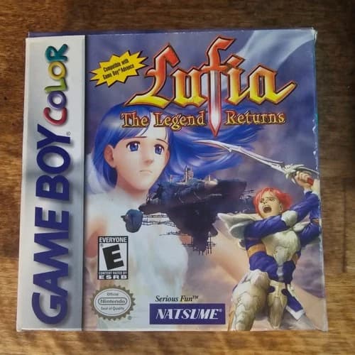 Lufia: The Legend Returns Nintendo Gameboy Color GBC Tested CIB Complete Nice