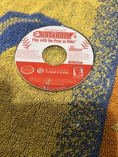 Backyard Baseball Nintendo GameCube See Photos Tested Works Disc Only