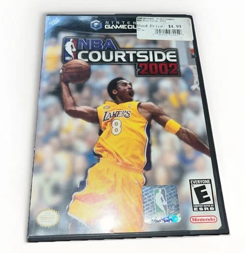 Kobe Bryant NBA Courtside 2002 - Nintendo GameCube Complete And Tested