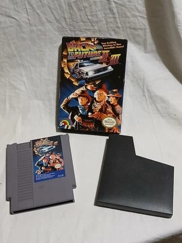 Back to the Future (NES) Game, Box, Manual NICE Condition