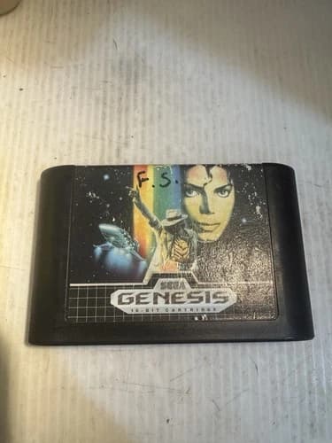 SEGA Michael Jackson's Moonwalker Sega Genesis 16-Bit Game Cartridge