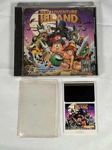 New Adventure Island (Turbo Grafx-16, TG-16)