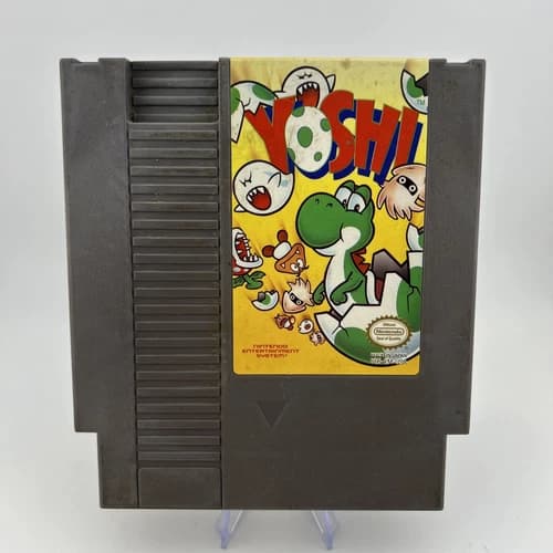 Yoshi NES Game Cartridge Only Nintendo, Authentic, Cleaned Pins, Tested/working
